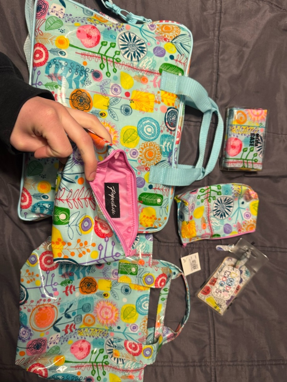 Paperchase ENTIRE Tote & Accessory Set